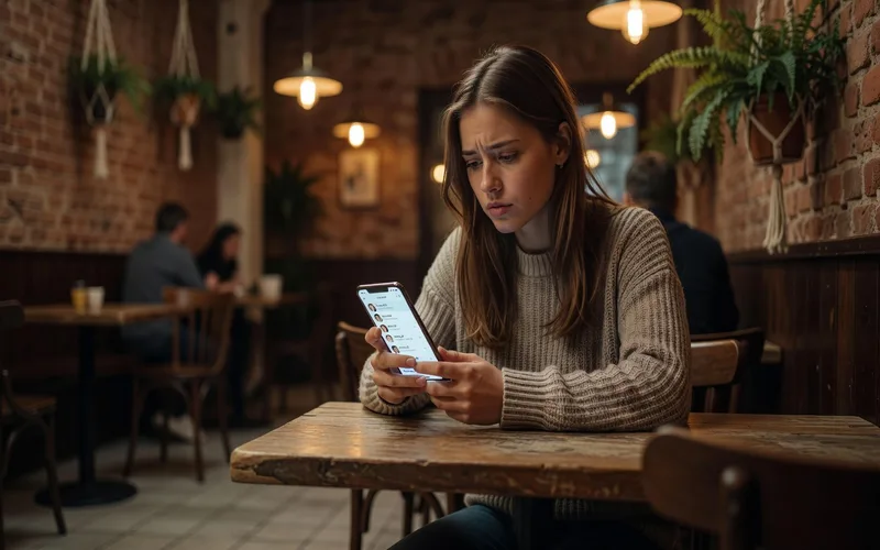 Adolescents utilisant des applications de rencontre sur leur smartphone