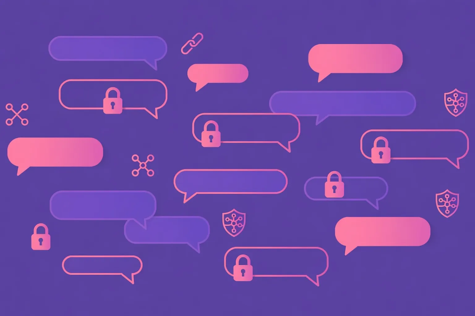 Icônes d'applications de messagerie comparées sur un écran