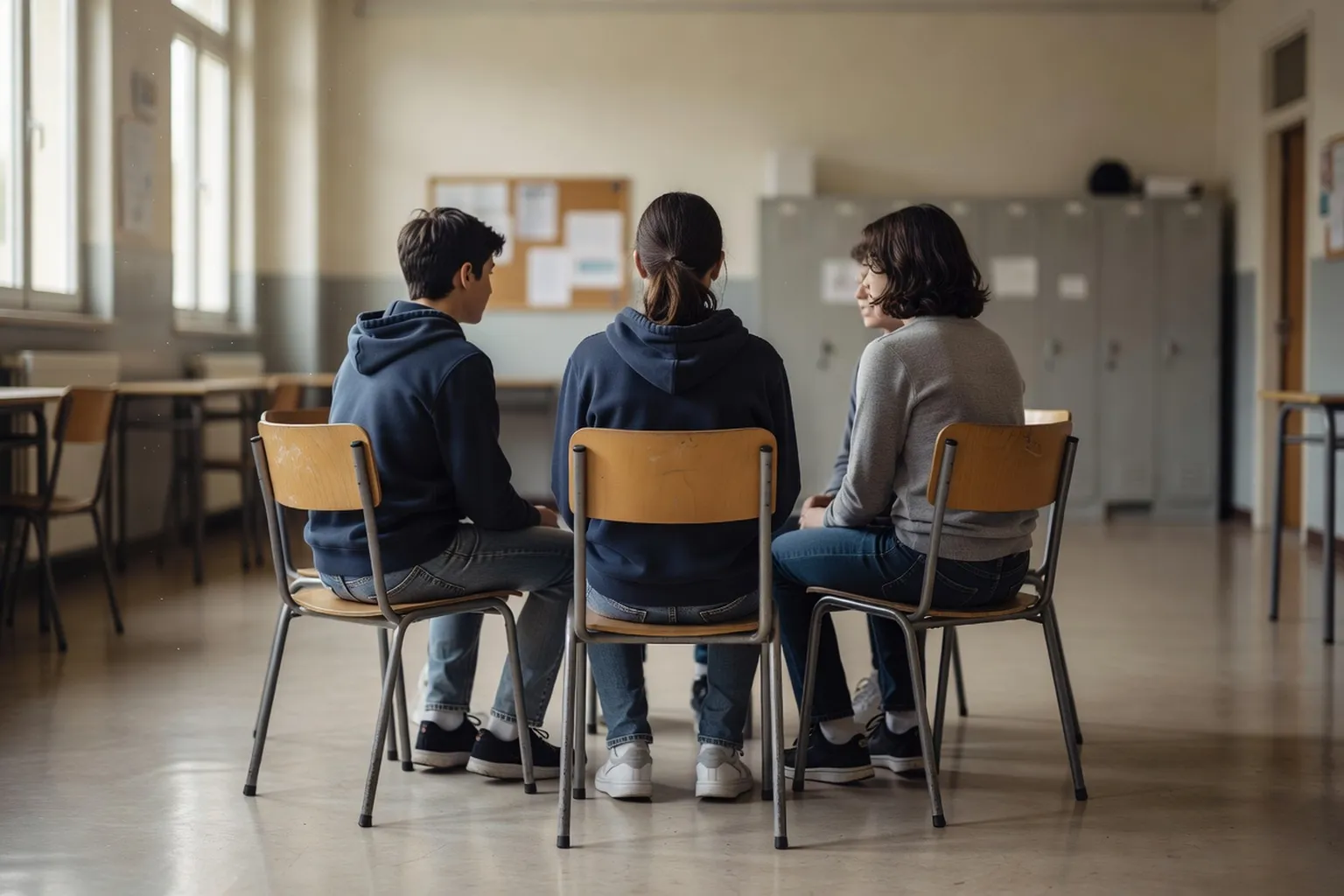Cercle de médiation par les pairs en milieu scolaire